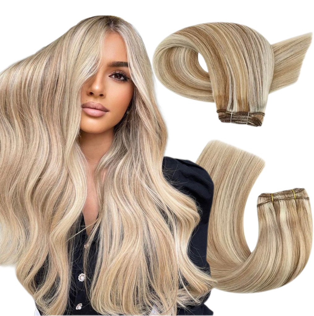 Mini Set Clip-On Balayage #12 #60 - Extensii de par București